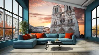 Notre Dame de Paris Wall mural