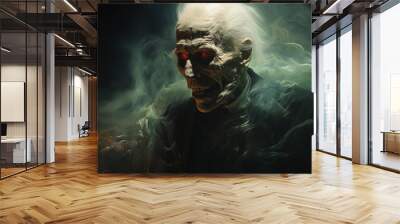 old man vampire demon of death. Wall mural