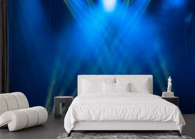 rays of light illuminate the scene Wall mural