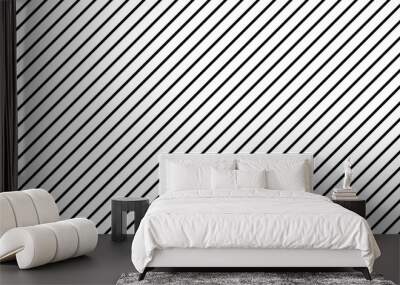 Abstract background with lines. Seamless stripes diagonal lines vector elegant white abstract transparent background. Wall mural