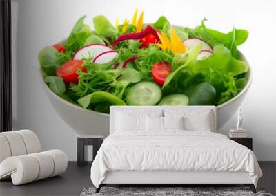 fresh salad Wall mural