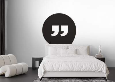 Talk icon symbol vector Wall mural