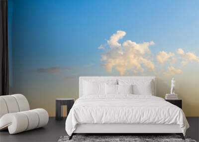 Sunset Sky Background Wall mural