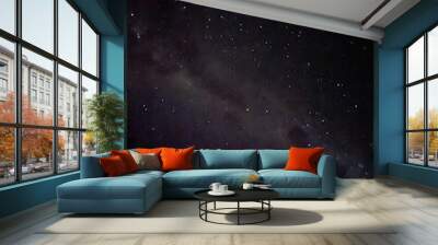 starry night sky Wall mural