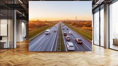 Polish highway Wall mural