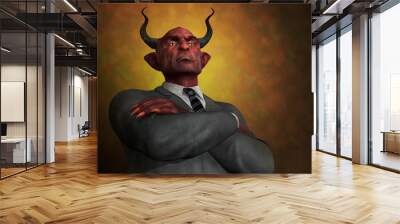 The Arrogance of Evil Wall mural