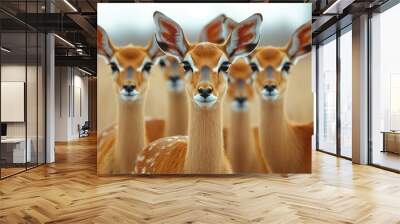 Curious Gazelle Wall mural