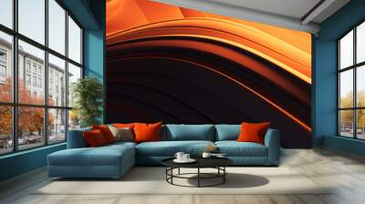 3D abstract background wallpaper, abstract art Wall mural