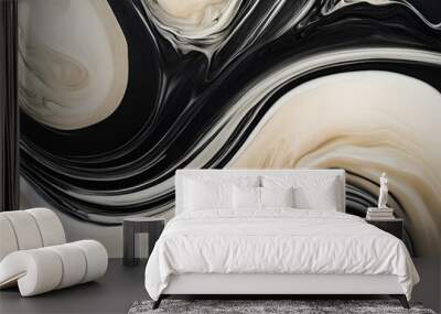 Abstract liquid background Wall mural