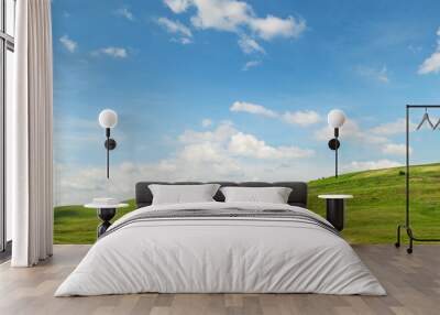 hills and sky Wall mural