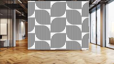 vector seamless texture. modern abstract background. repeating geometric pattern with abstract figur Wall mural