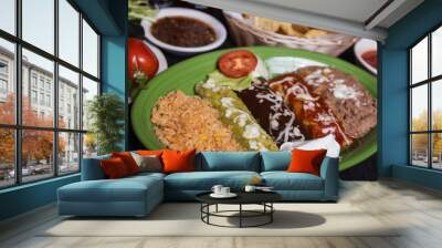 Mexican enchiladas Wall mural