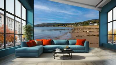 Whiting Bay on the Isle of Arran, Scotland Wall mural