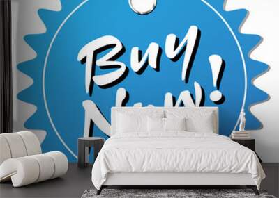 BUY NOW ICON Wall mural