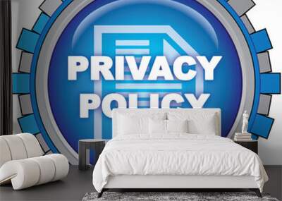 privacy policy icon Wall mural