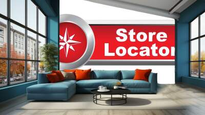 STORE LOCATOR ICON Wall mural