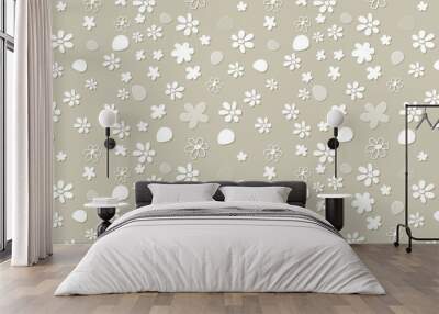 Hintergrund Blumen Wall mural