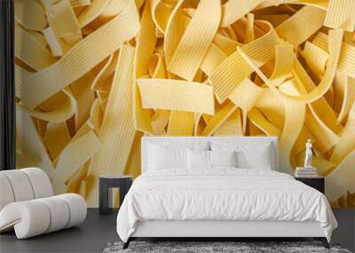 texture of pasta closeup Wall mural