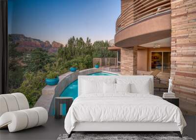 Sedona home pool Wall mural