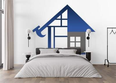 Home Construction Wall mural