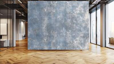 Blue gold light gray grainy gradient background with concrete backdrop and noise texture or brushed surface. Perfect for golden silver design projects, poster banner cover wallpaper, social media etc. Wall mural