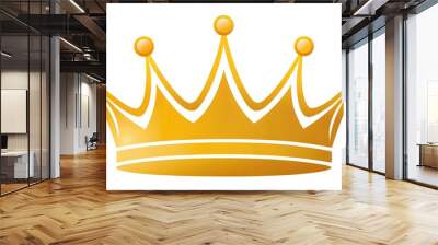 Illustration vector simple crown icon collection Wall mural