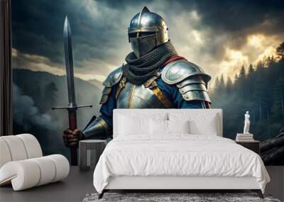 Knight Wall mural