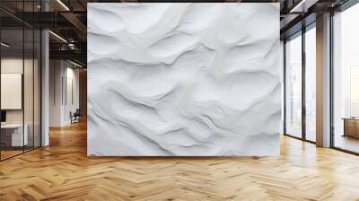 Abstract white rock texture wallpaper concept background. Generative AI Wall mural