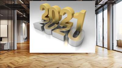 New Year 2021 Wall mural