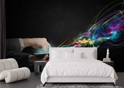 creative technology Wall mural