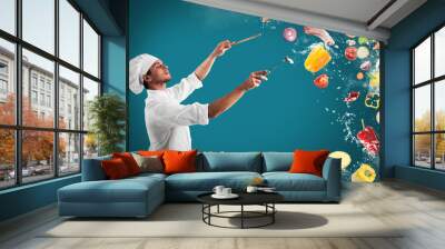 Food musical harmony Wall mural