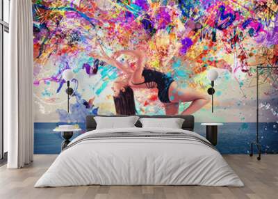 The art of dance Wall mural