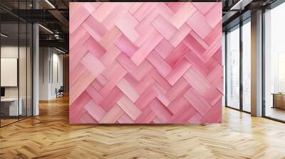 pink pattern background (horizontal) Wall mural