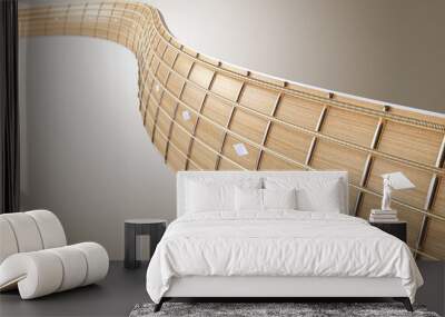 Groovy Guitar Neck Wall mural