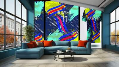 jersey design Wall mural