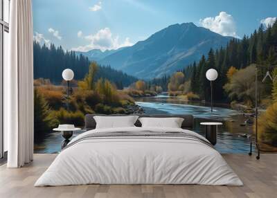 Nature motion photography  Wall mural