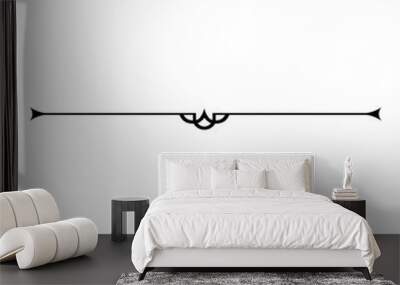 Decorative divider element Wall mural