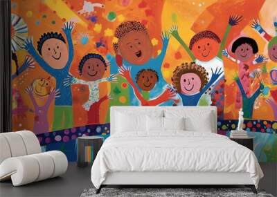 children day Wall mural