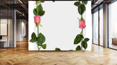 rose frame 1 Wall mural