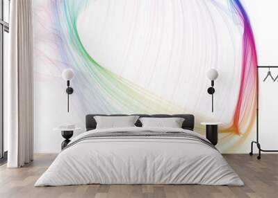 Unusal abstract shape Wall mural