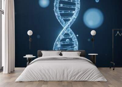 a scientific research paper that is called the dna of the dna Wall mural