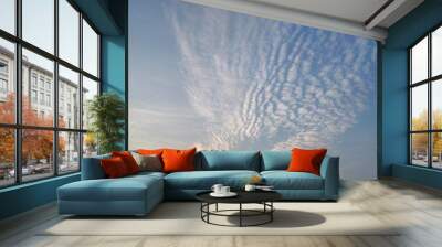 Blue sky  Wall mural