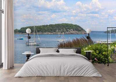 Bar Harbor Maine Summer Afternoon Wall mural