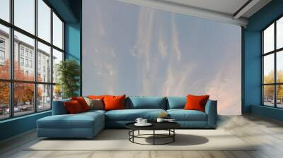 Sky cloud blue nature sun light weather Wall mural