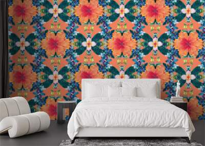 repeatable seamless background pattern tile
 Wall mural