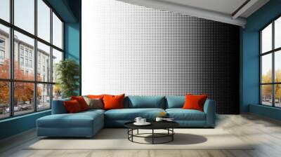 Vector illustration of a halftone pattern Wall mural