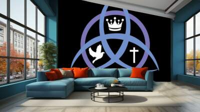 trinity sunday with best quality Wall mural