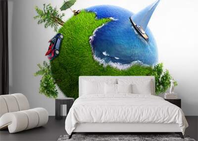 draem planet Wall mural