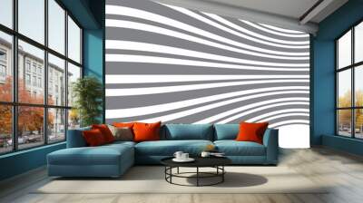 abstract geometric line pattern vector illustration. Wall mural