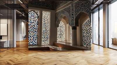 ornaments and interior in Islamic culture Wall mural